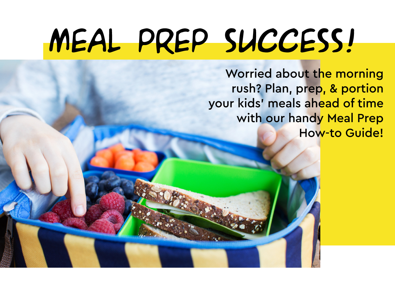 Foster's - Back to school - meal prep
